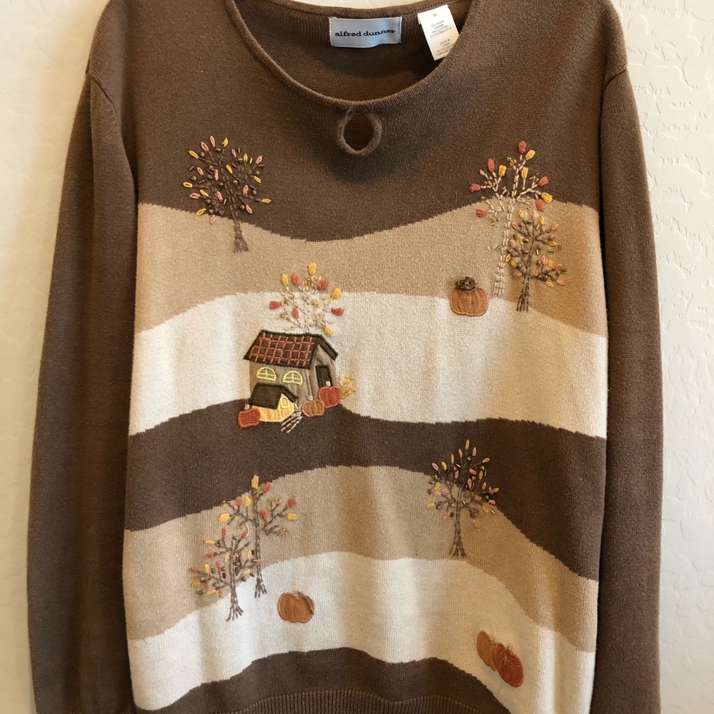 Alfred Dunner Fall Sweater XL! Great Condition!